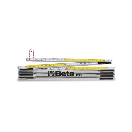 Beta Folding Ruler, 2M 16900200